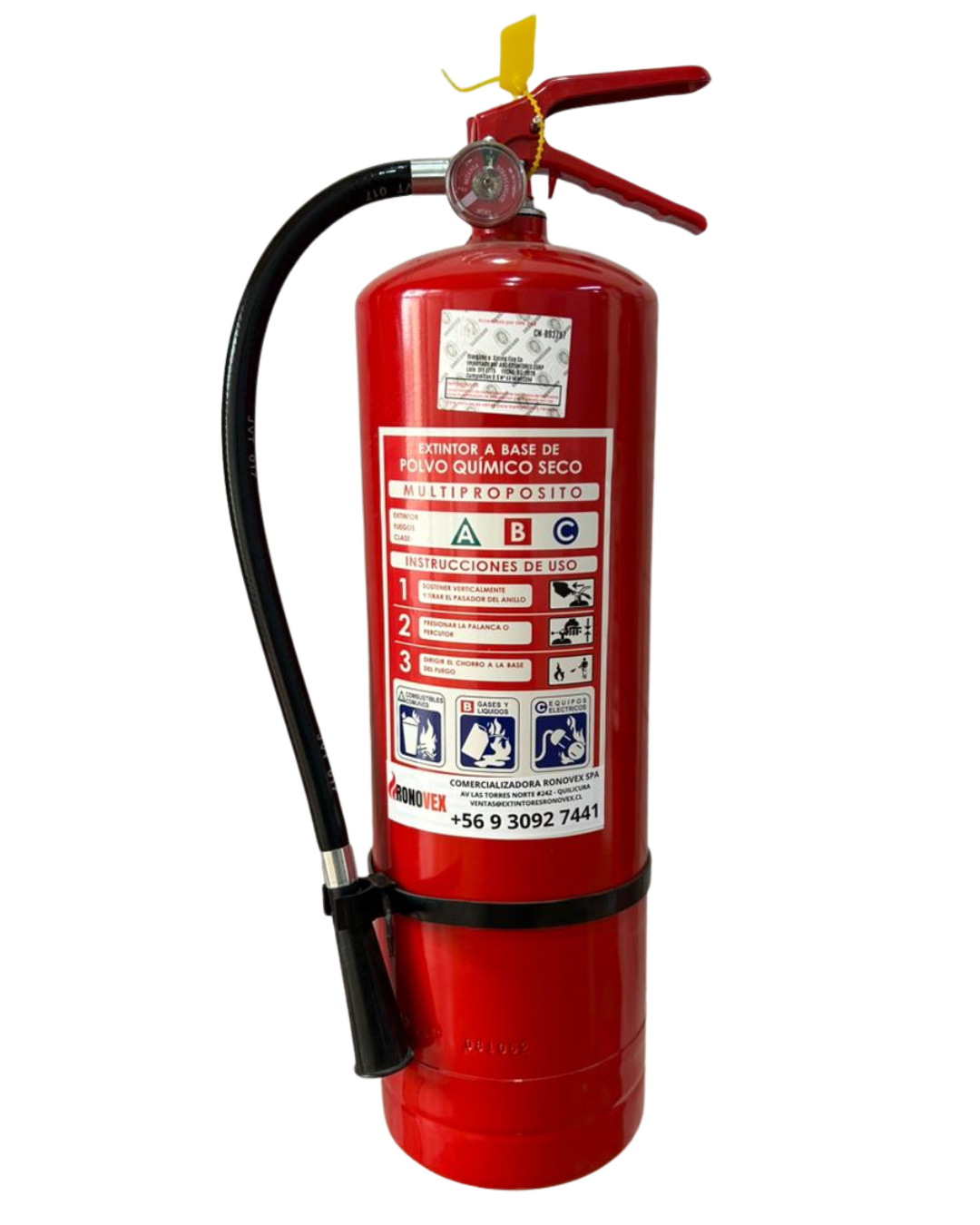 Extintor PQS 10Kg