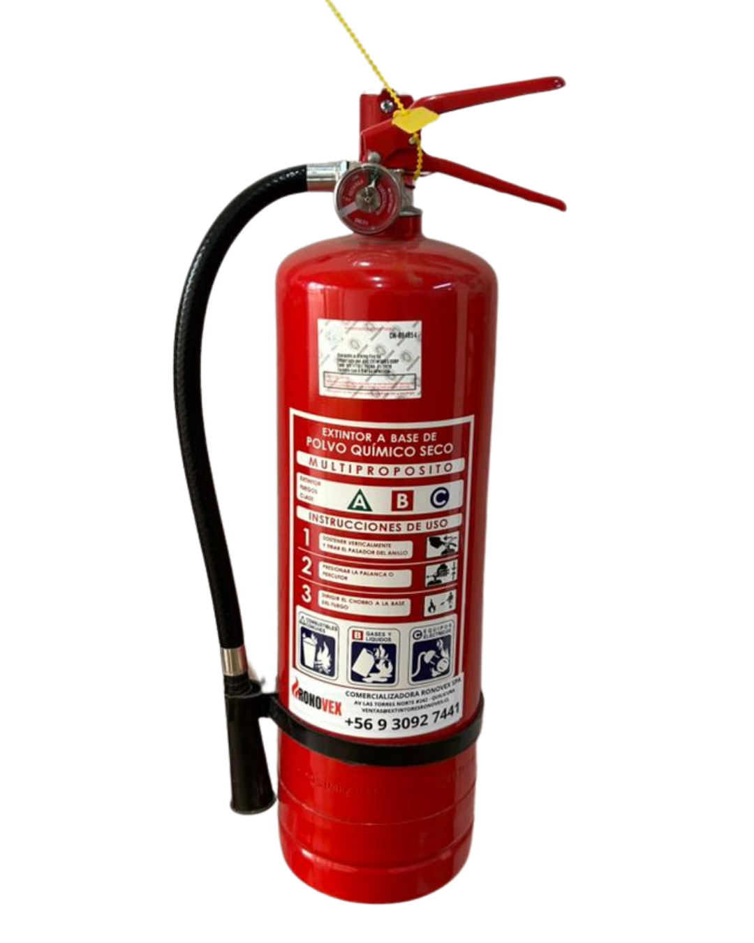 Extintor PQS 4Kg