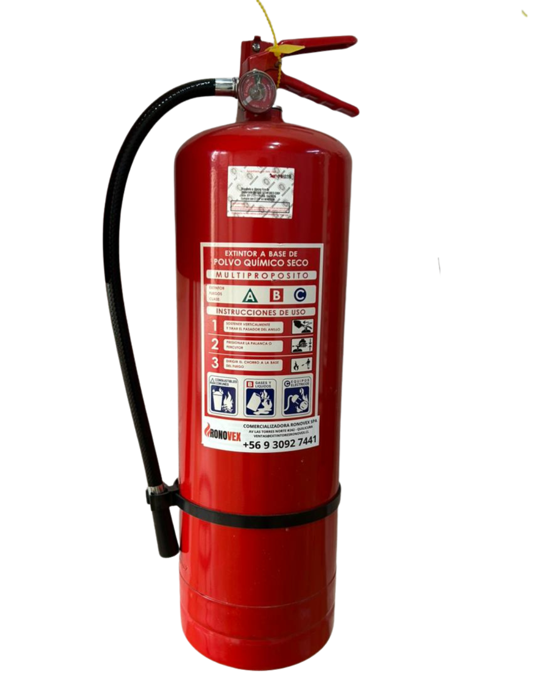 Extintor PQS 6Kg